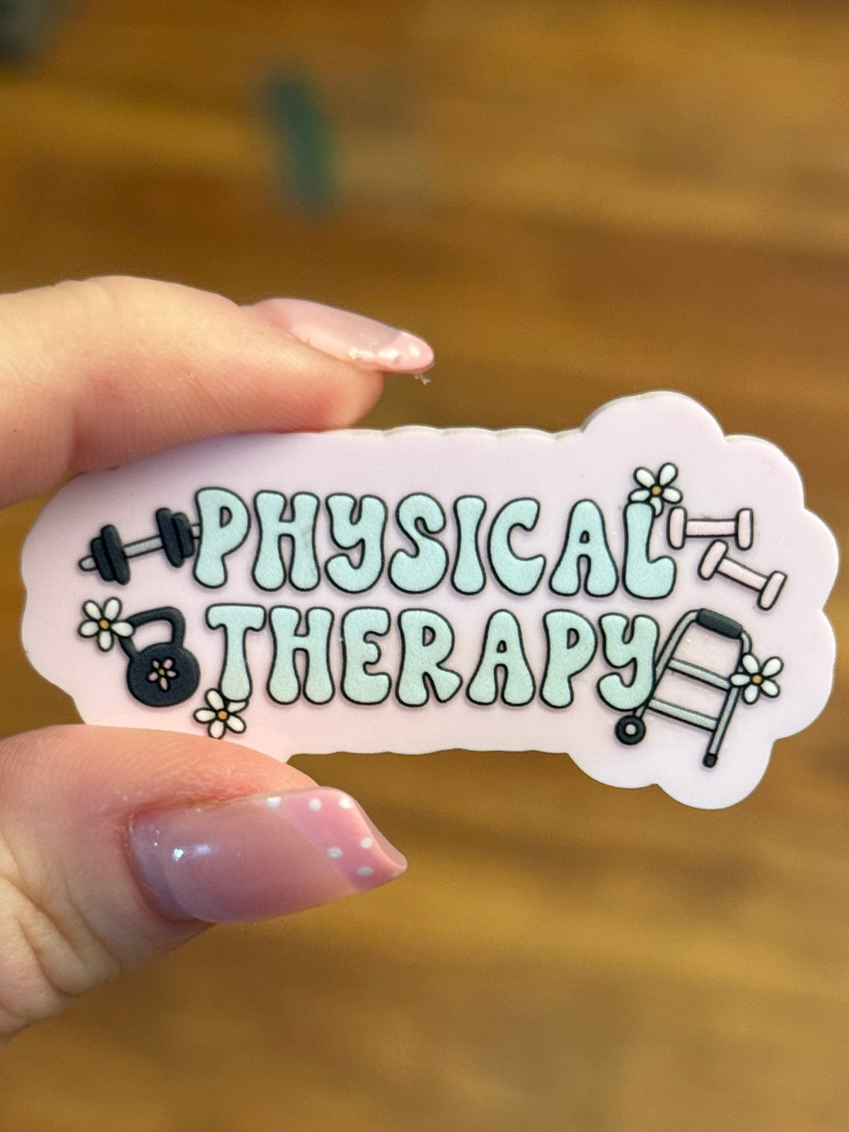Physical Therapy Badge Reel