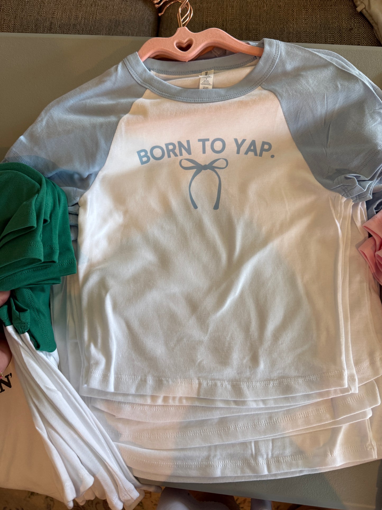 Born To Yap Baby Tee