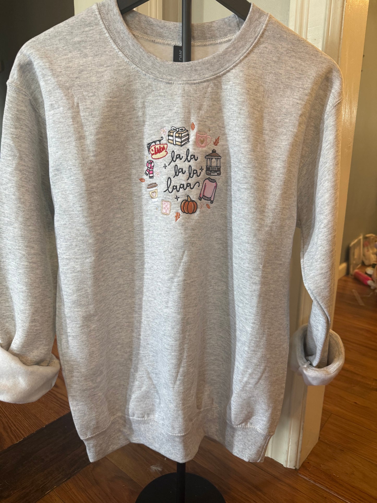 Stars Hollow Fall Embroidered Crewneck