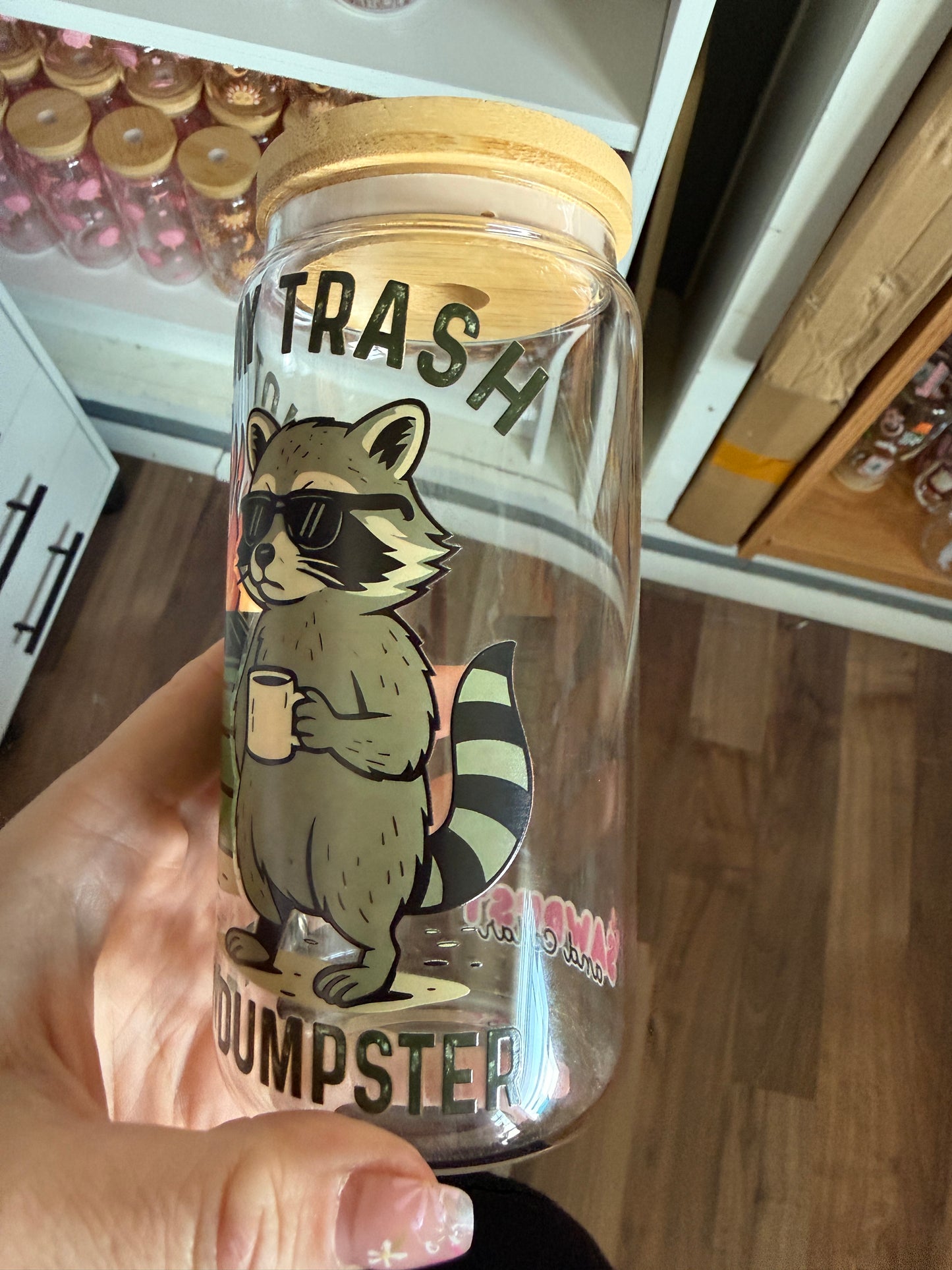Not My Trash Raccoon