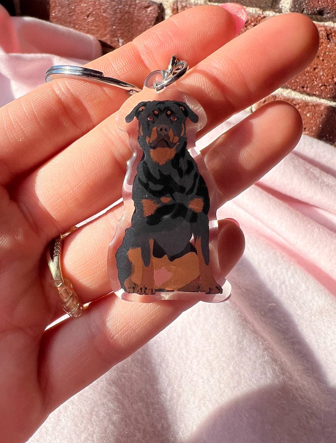 Rottweiler Keychain