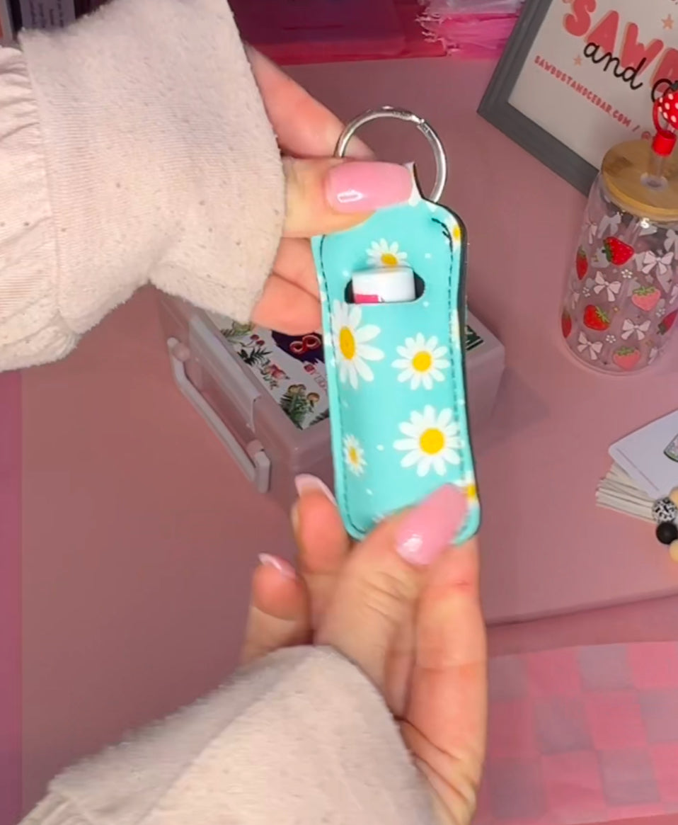 Chapstick Holder Keychains MYSTERY