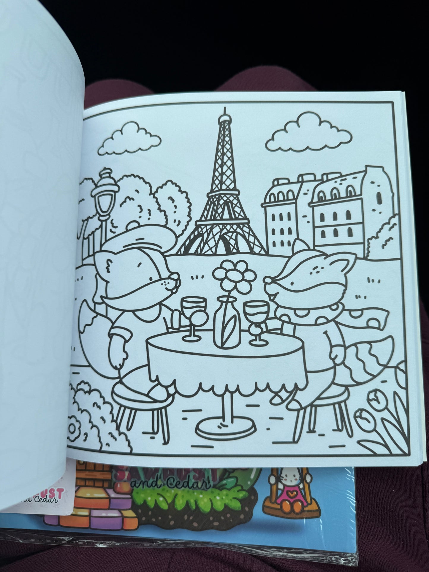 Cozy Escapes Coloring Book - Sawdust and Cedar