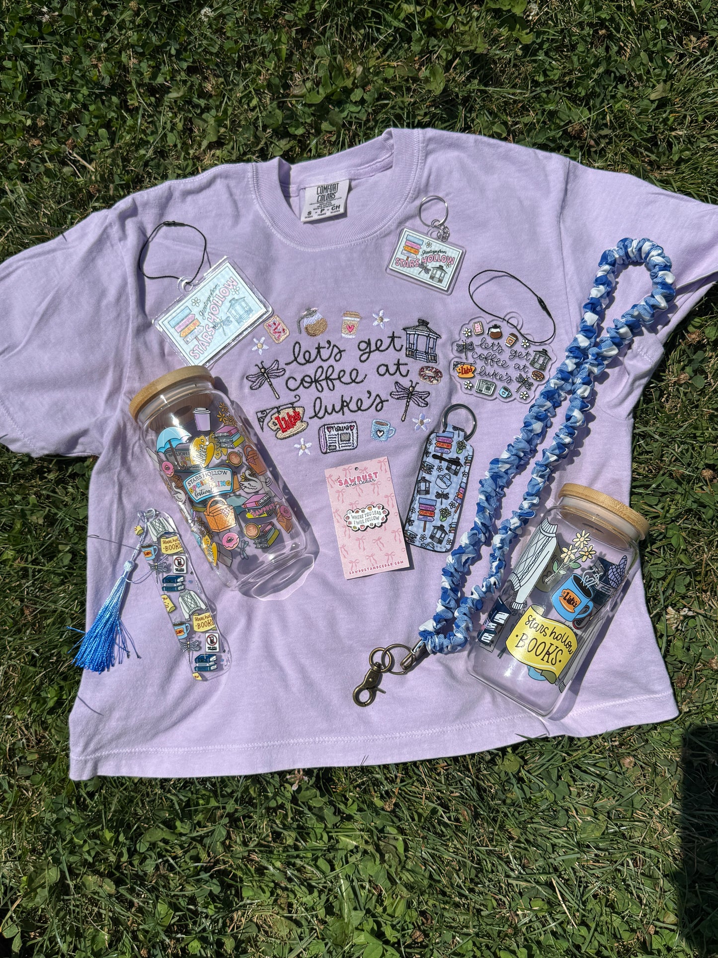 Gilmore Girls Stars Hollow Crop Tee