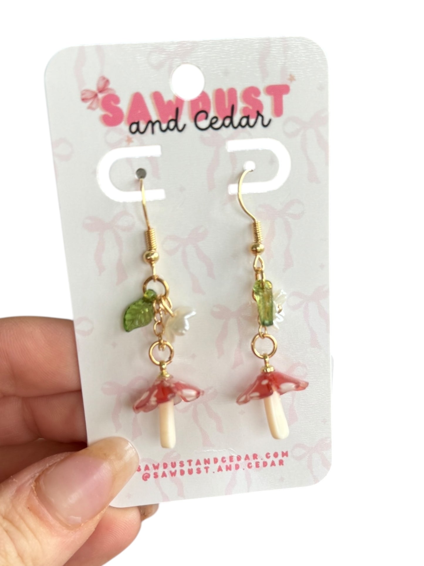 Mushroom Forest Earrings