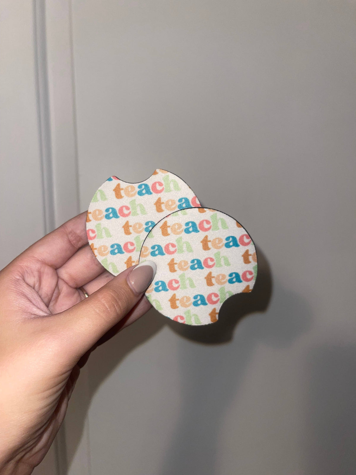 Teacher Car Coaster Set