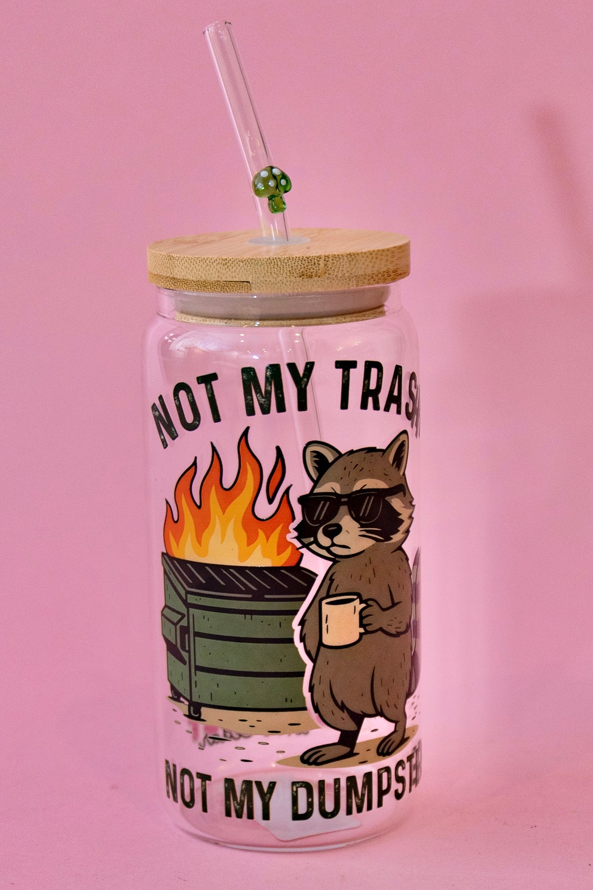 Not My Trash Raccoon