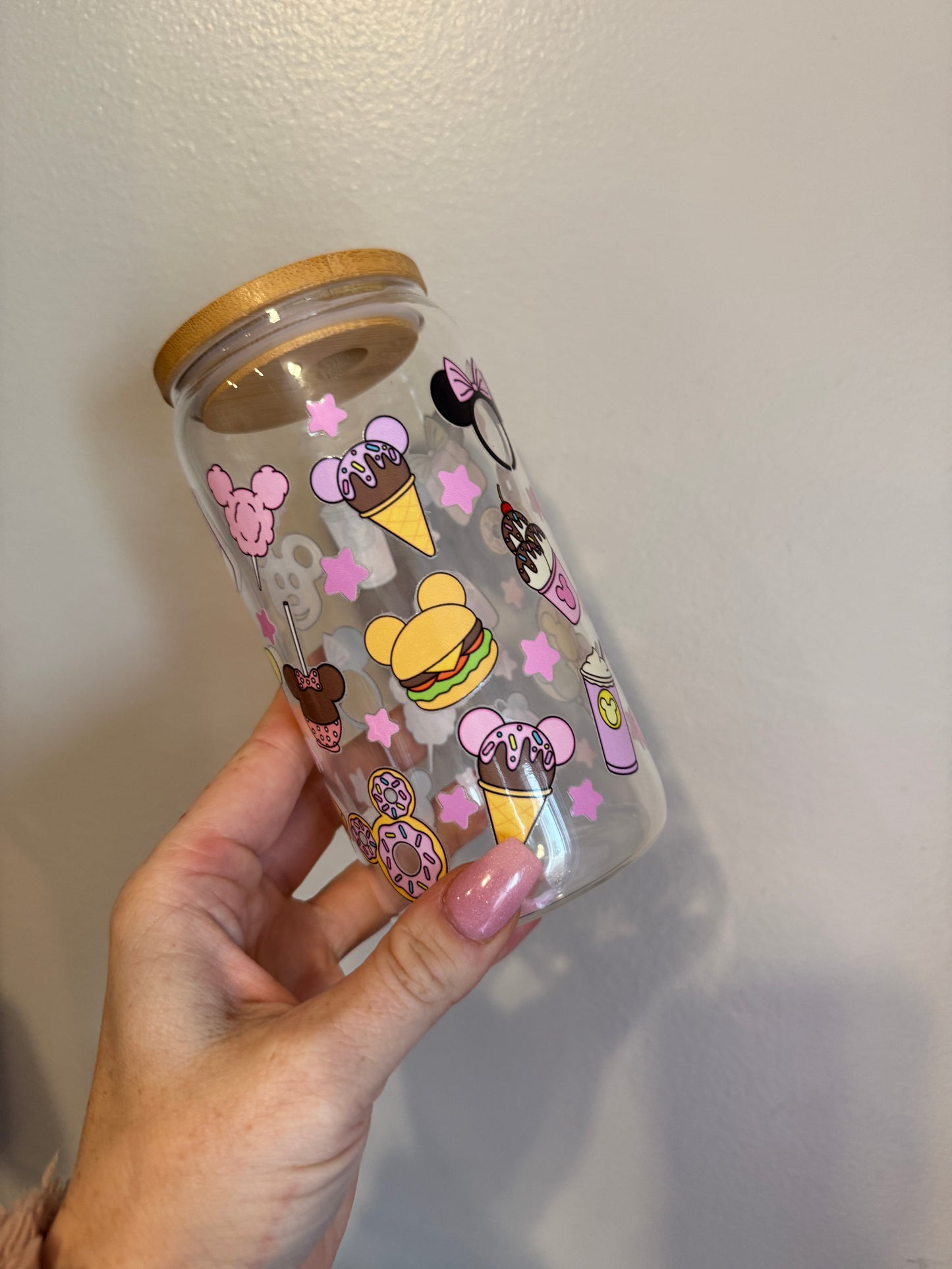 Magical Park Treats Glass Cup
