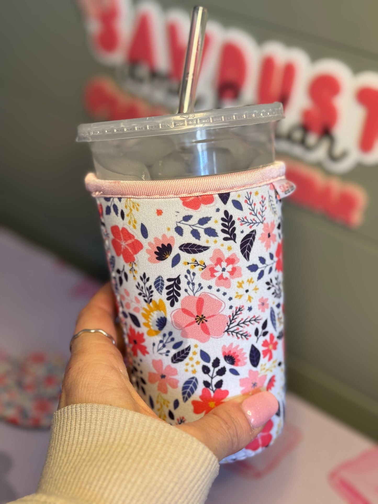 Sweet Blossoms Cup Sleeve