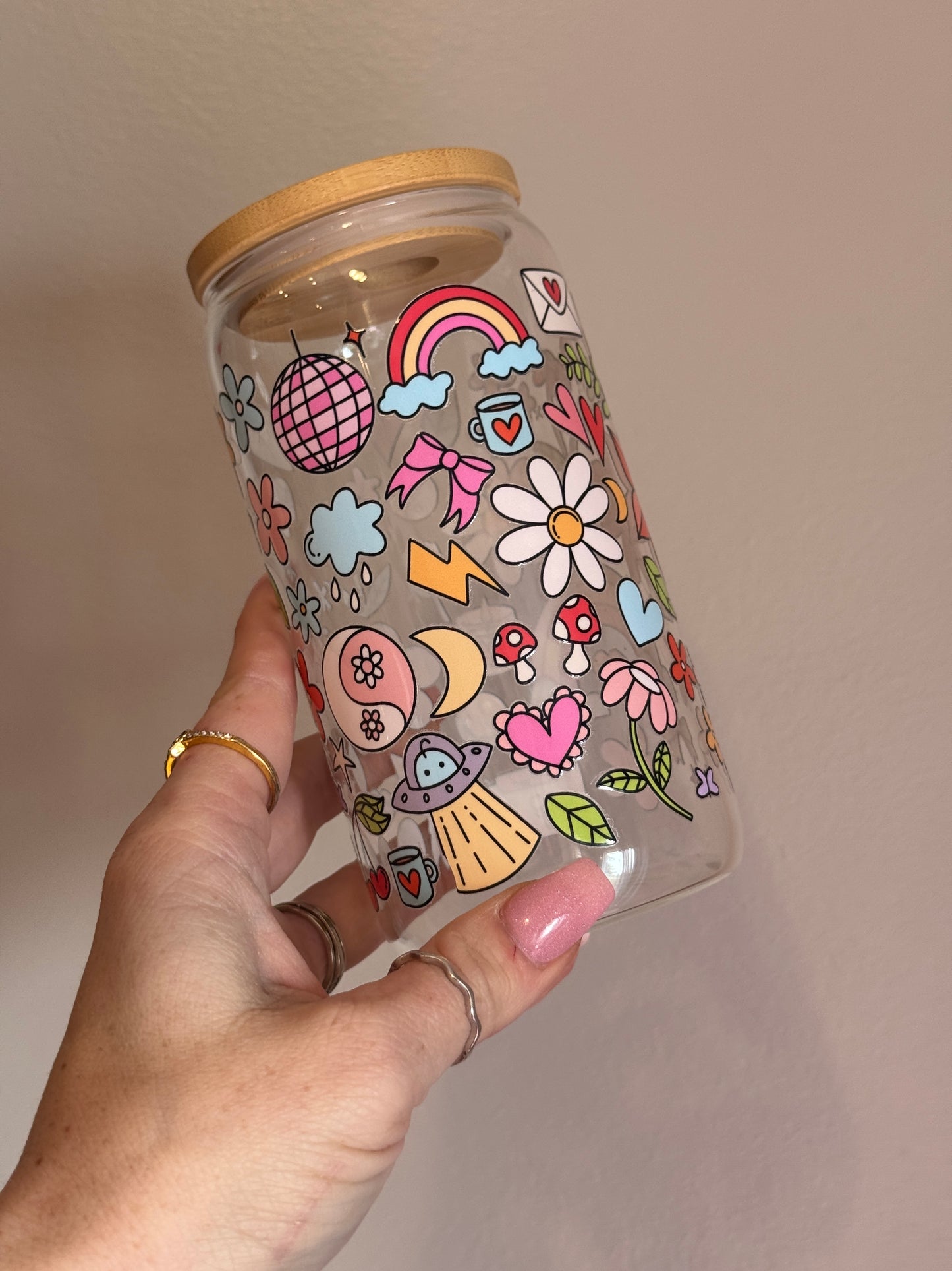 Retro Doodles Cup