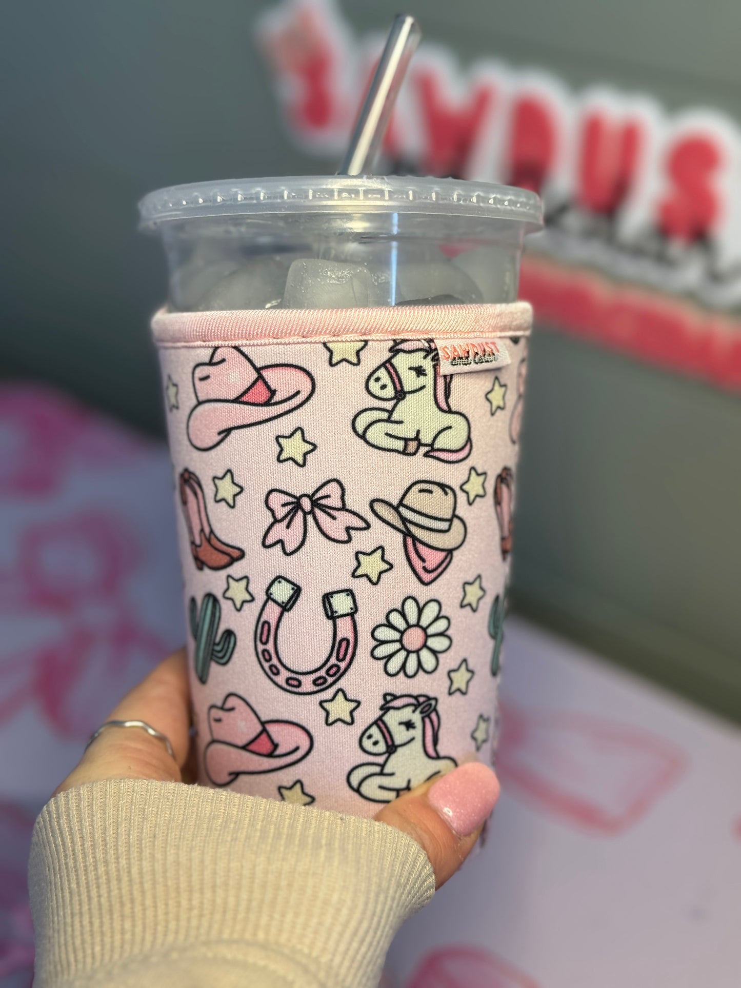 Western Girly Cup Sleeve