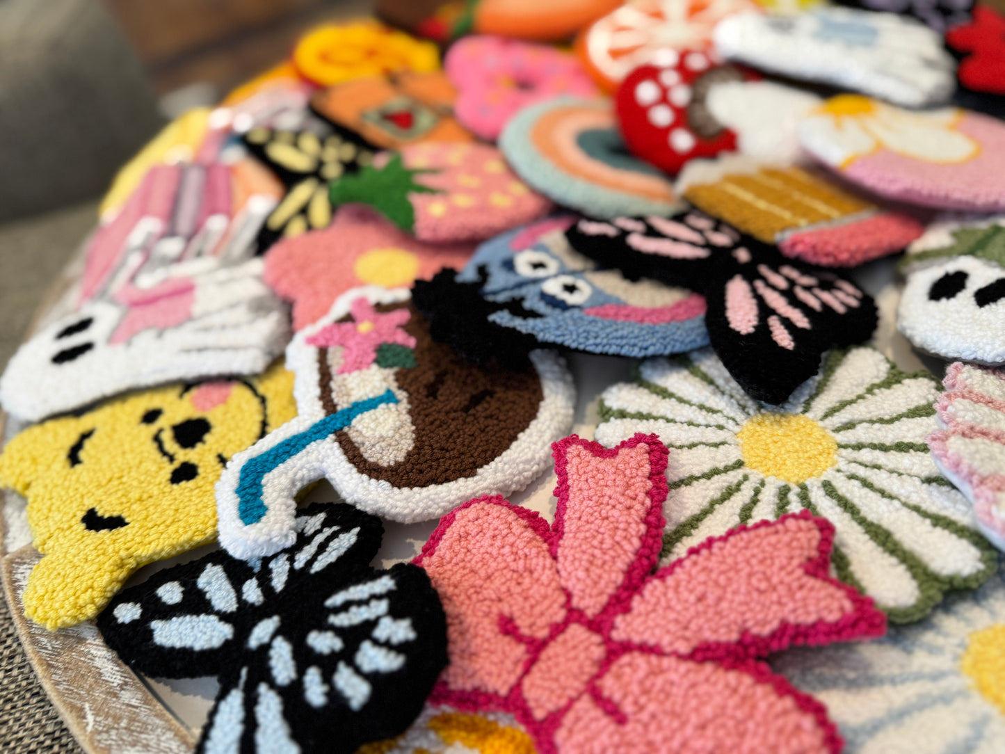 Golden Sunrise Mug Rug Coaster