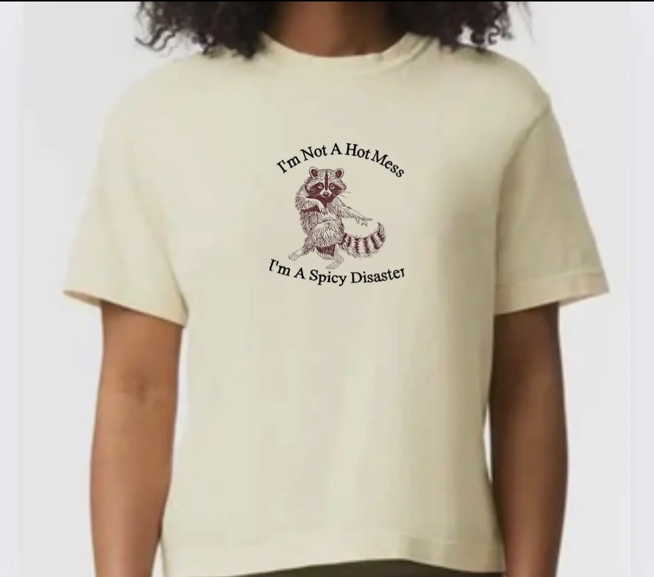 Hot Mess Crop Tee
