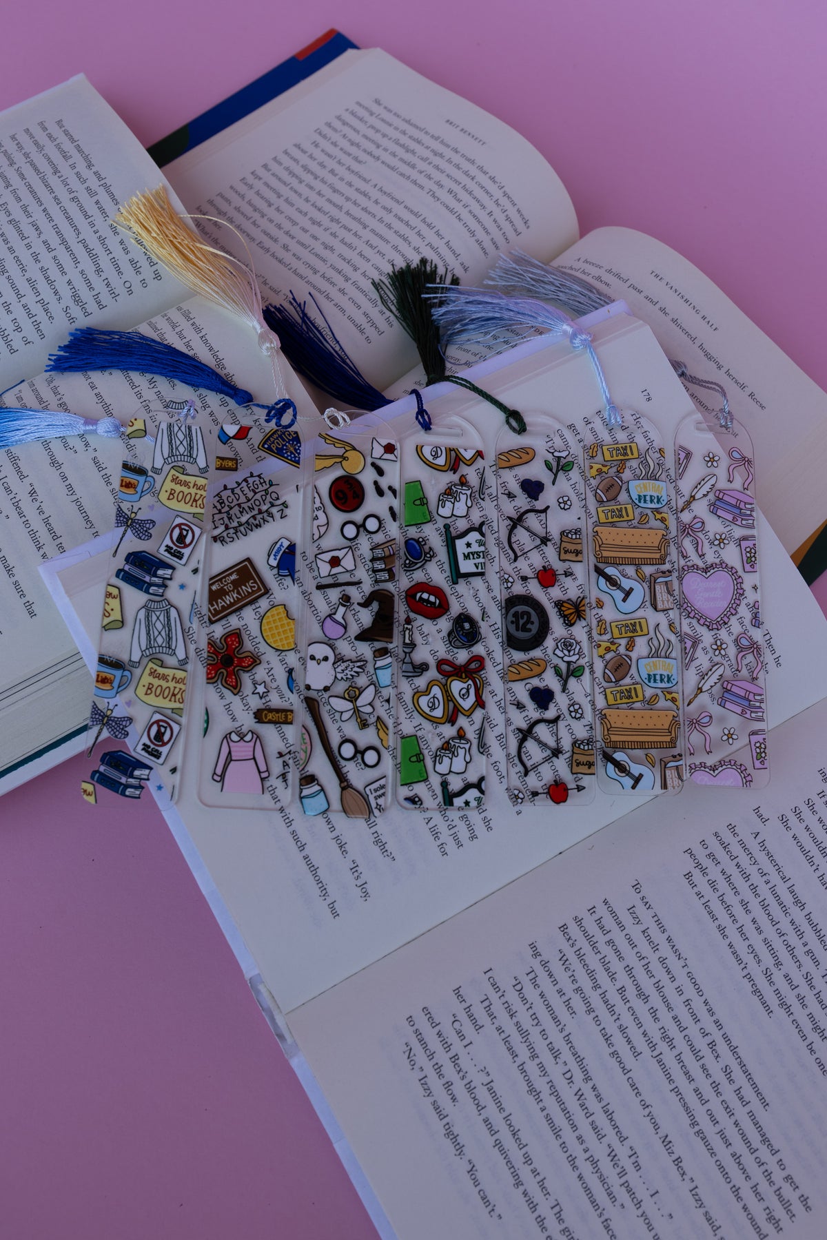 Books and TV Bookmark