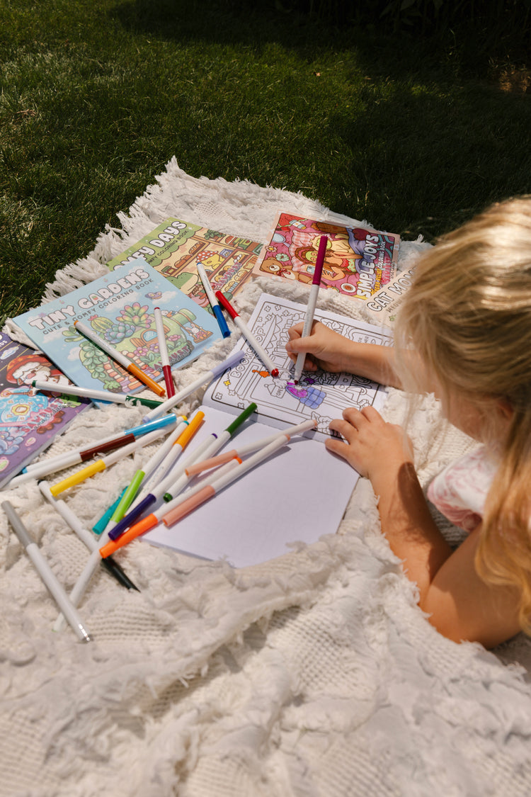 Coloring Books – Fun for All Ages - Sawdust and Cedar