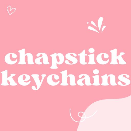 Chapstick Holder Keychain