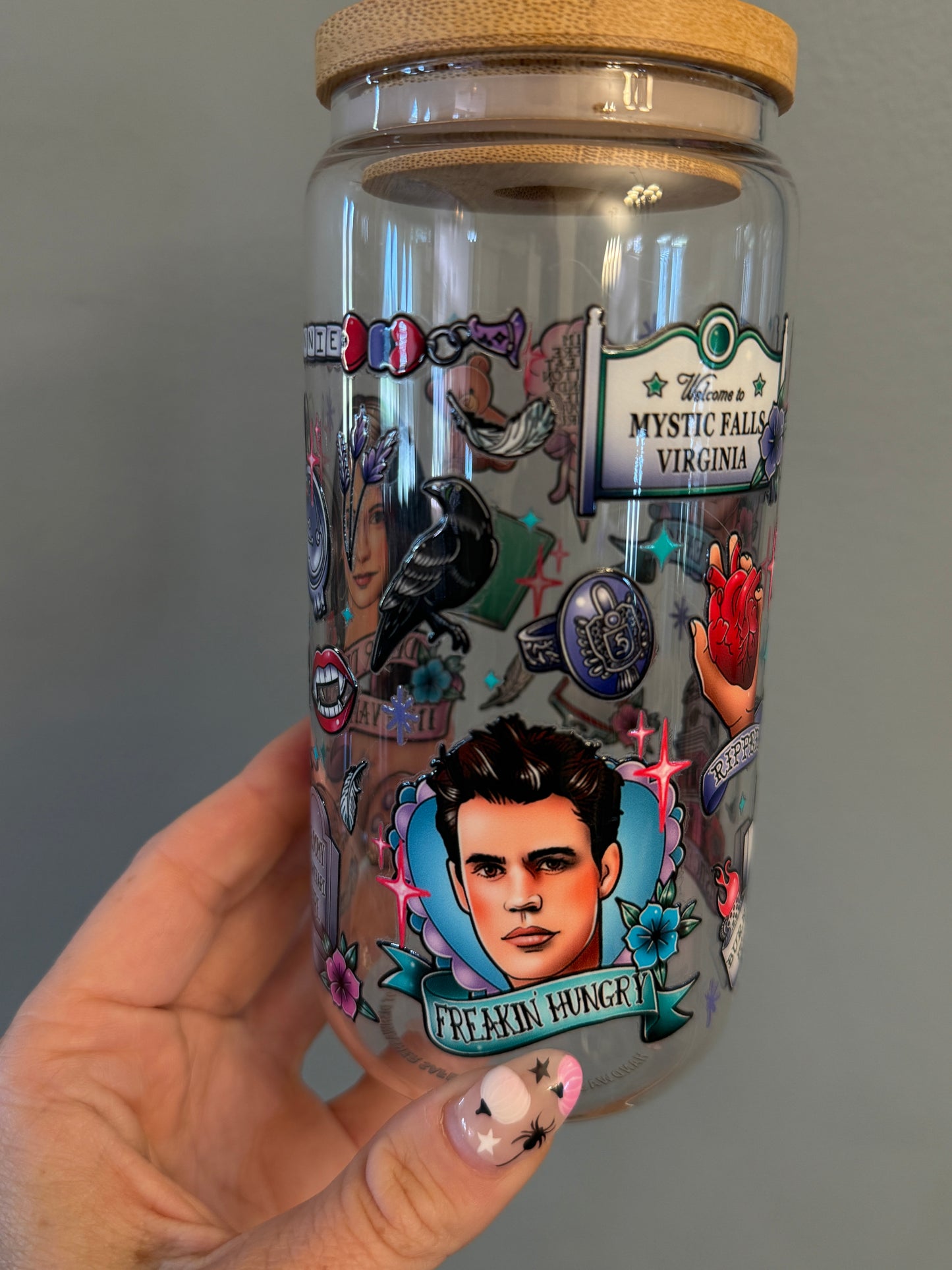 Vampire Diaries Doodles *double sided