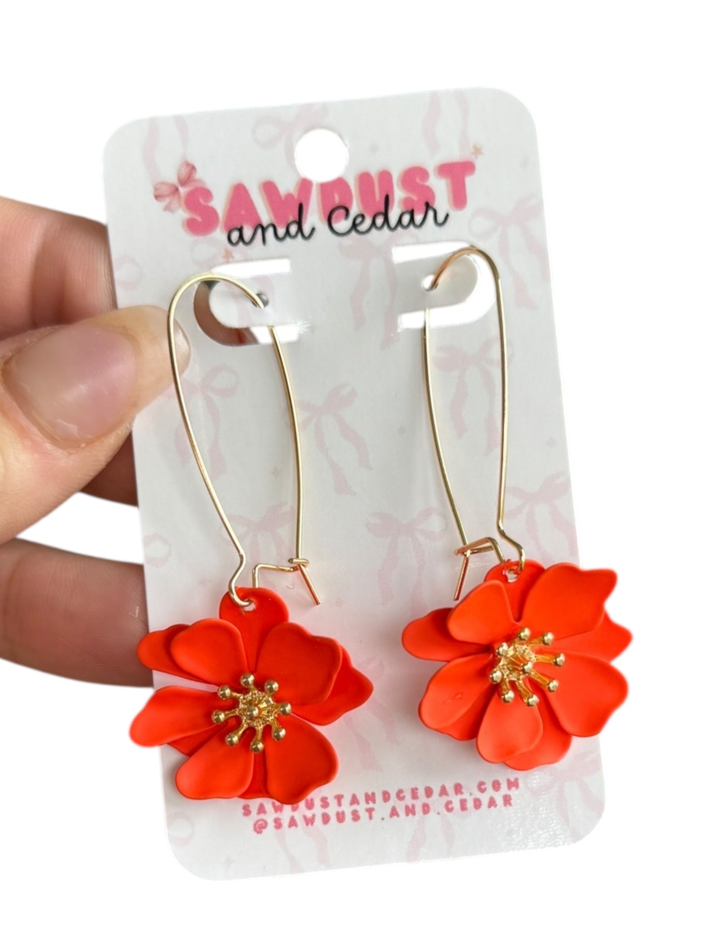 Poppy Bloom Earrings