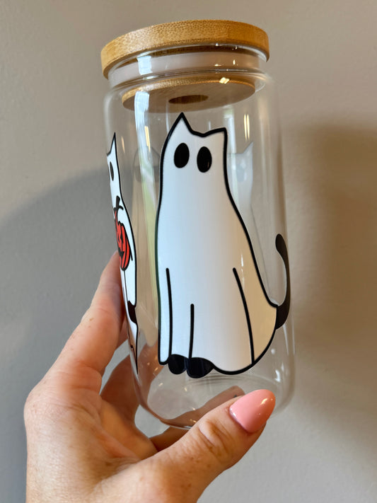 Spooky Ghost Cats