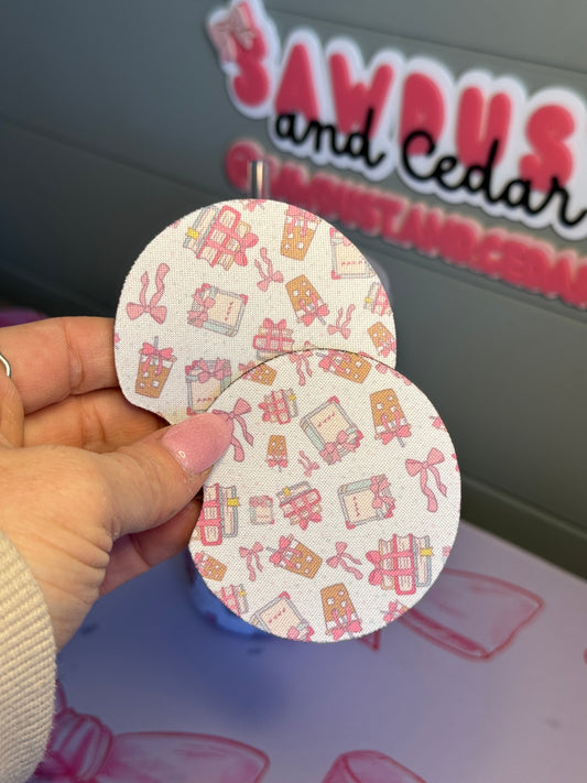 Sugar & Spice Car Coasters