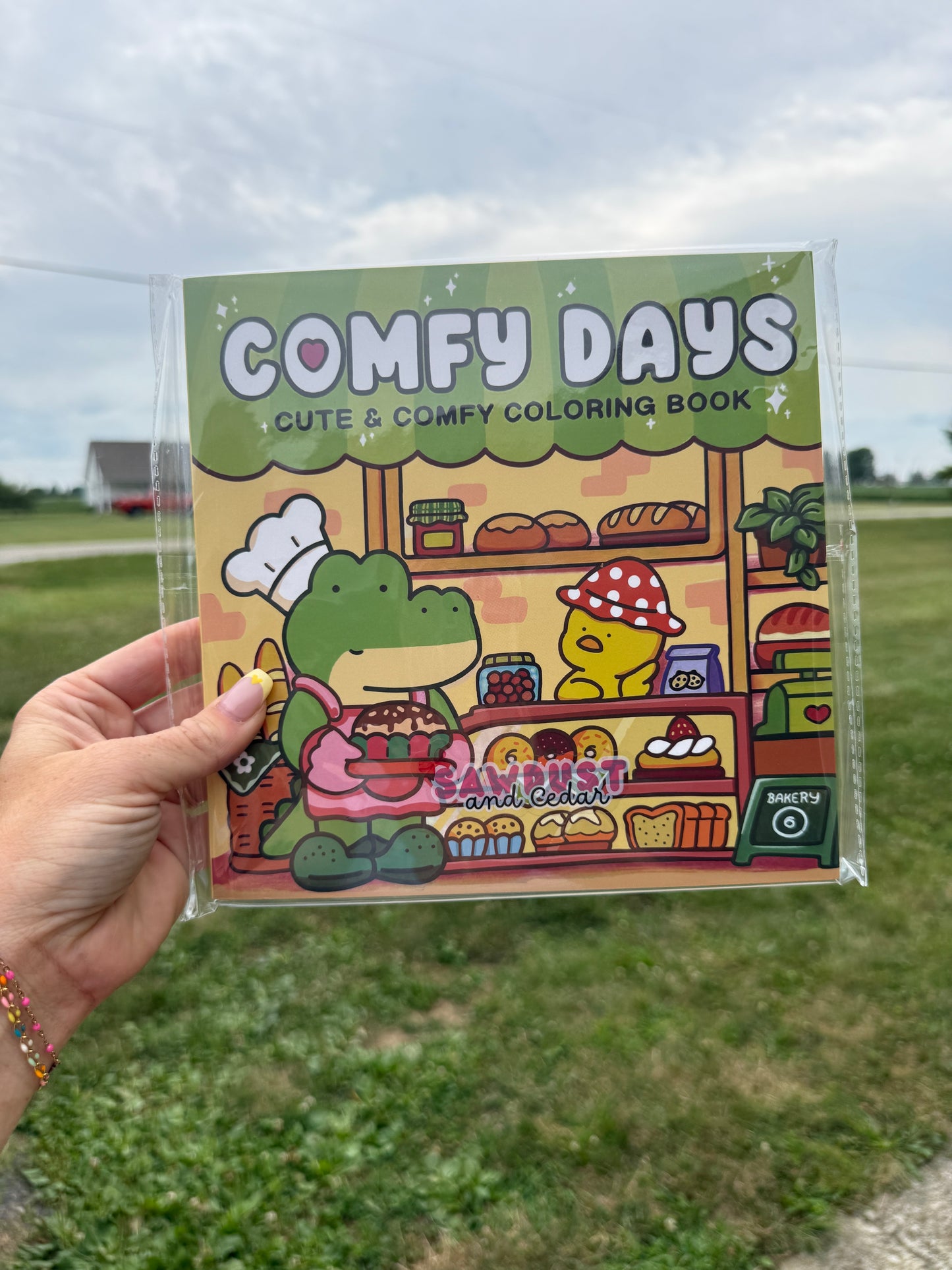 Comfy Days Coloring Book