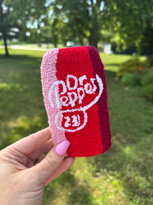 Dr Pepper Mug Rug Coaster