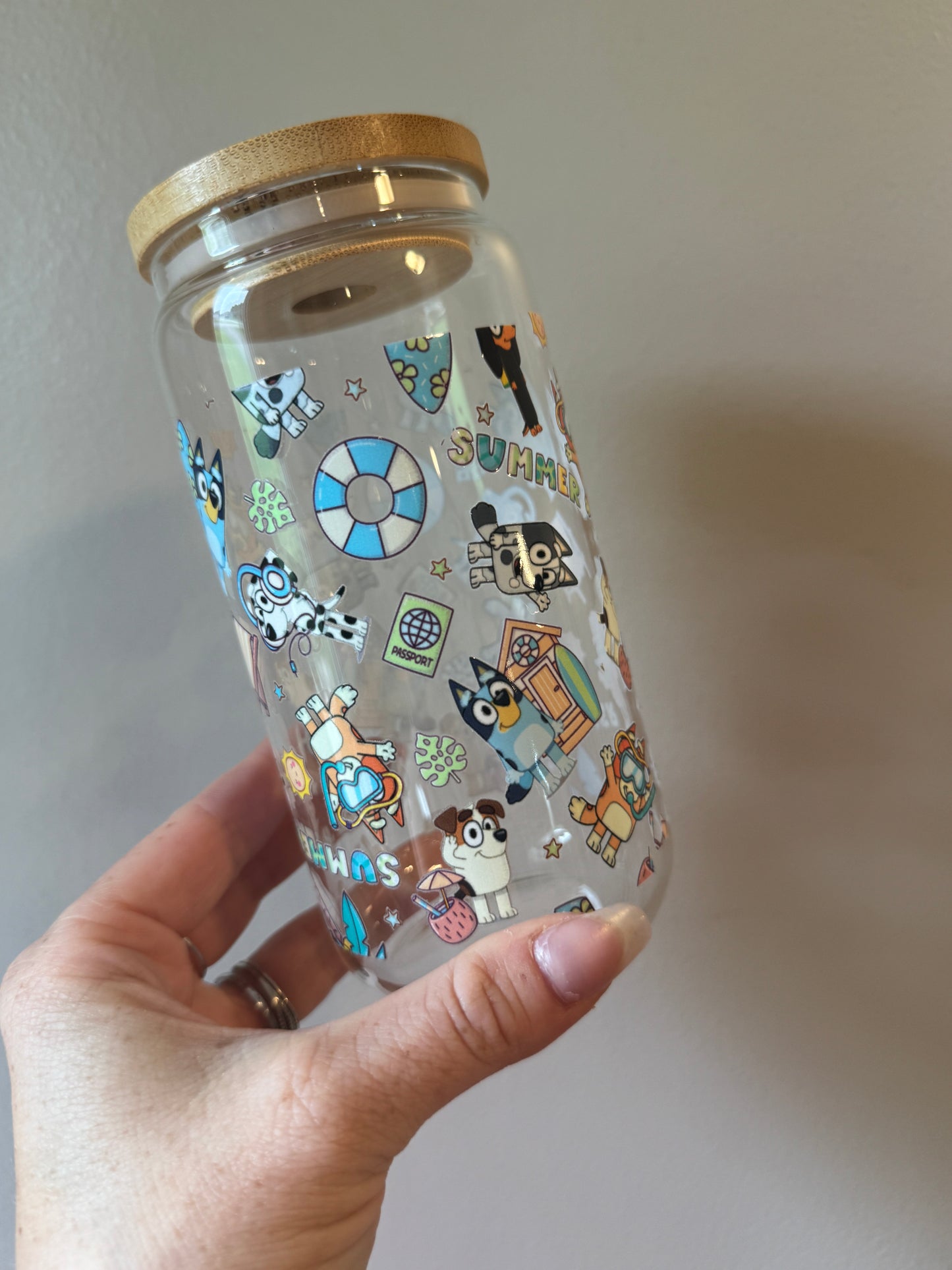 Bluey Glass