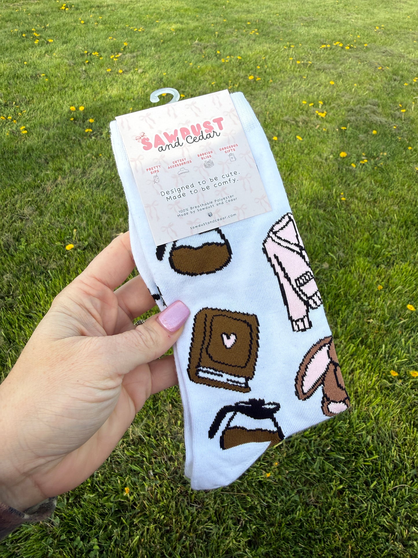 Bookish Homebody Socks