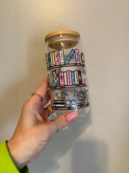 Taylor Swift Bookshelf Cup