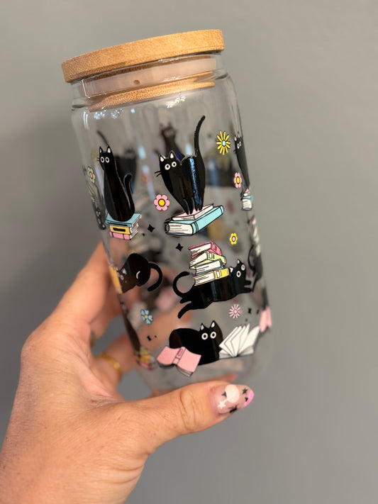 Books and Cats  *double sided