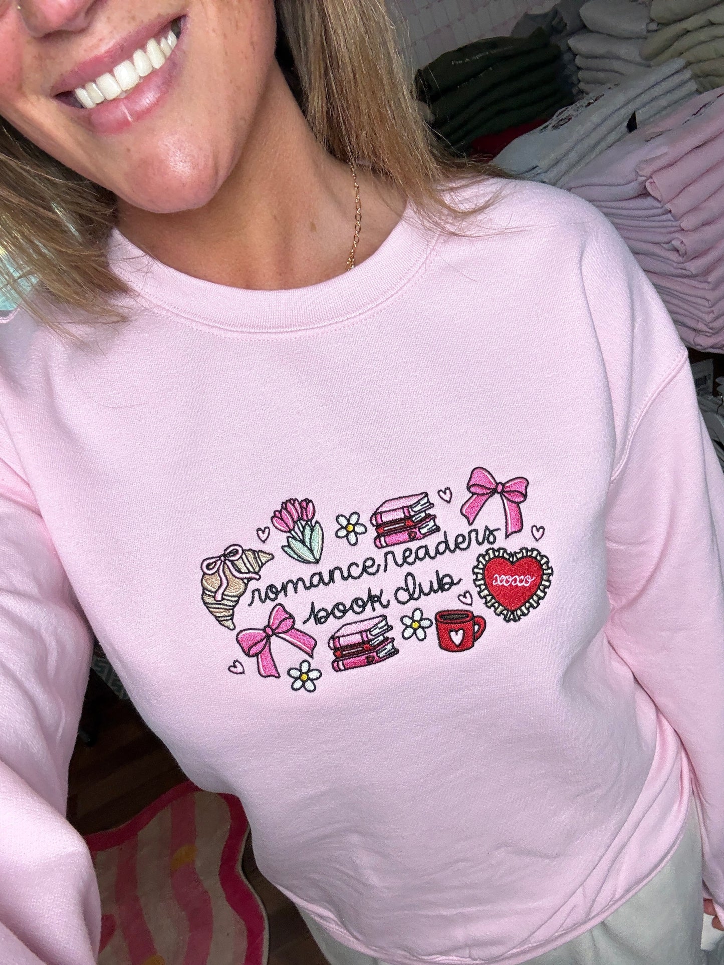 Romance Reader Crewneck