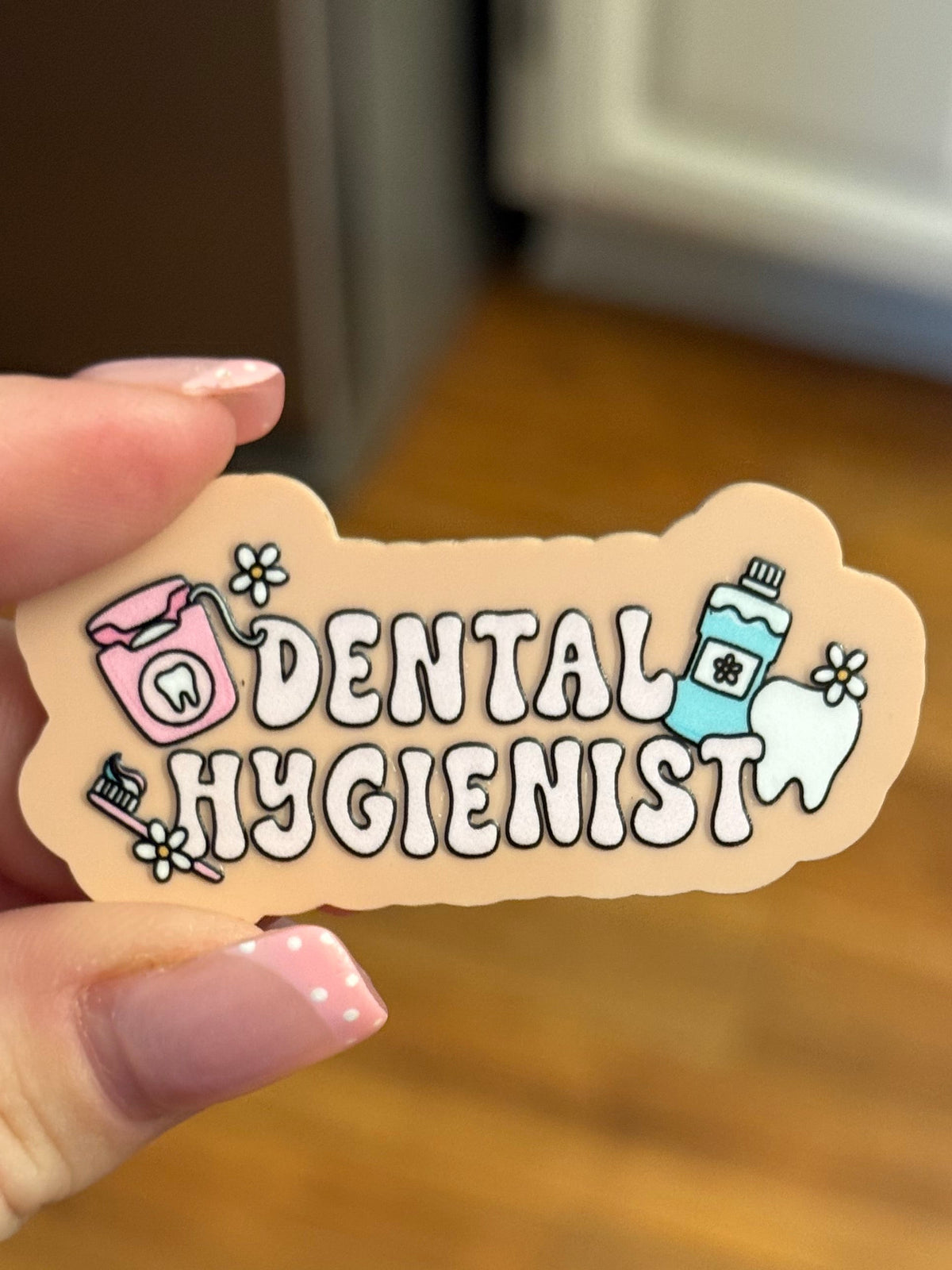 Dental Hygienist Badge Reel