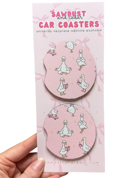 Goose Car Coaster