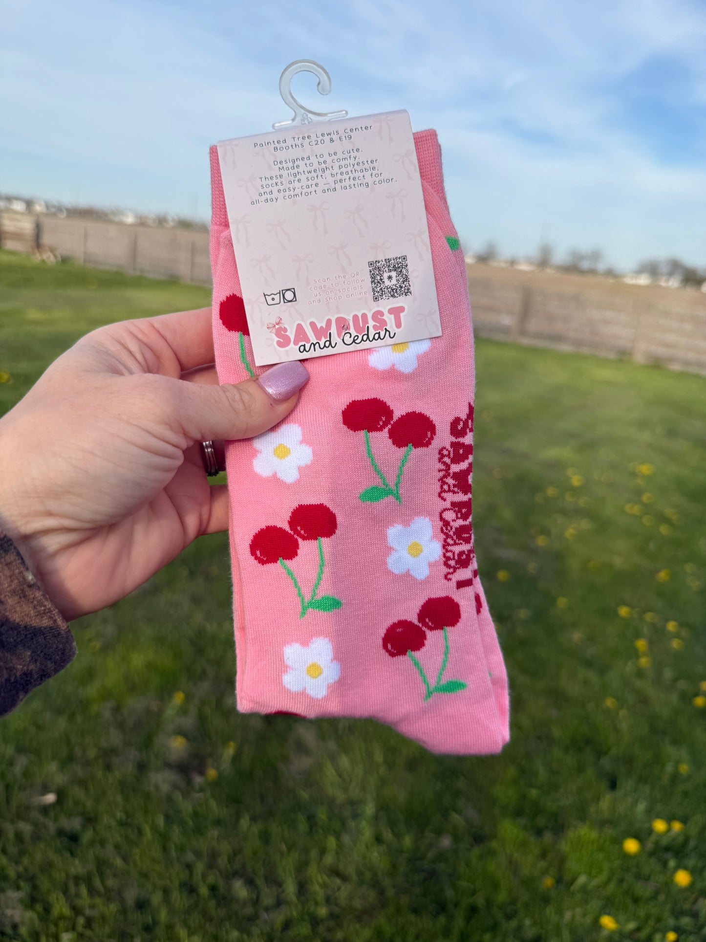 Cherry Socks