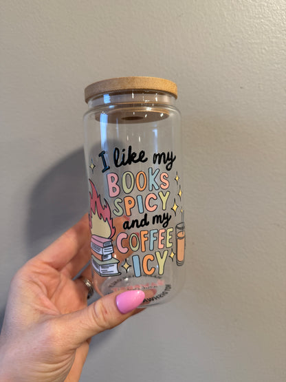 I like my book spicy in my coffee icy