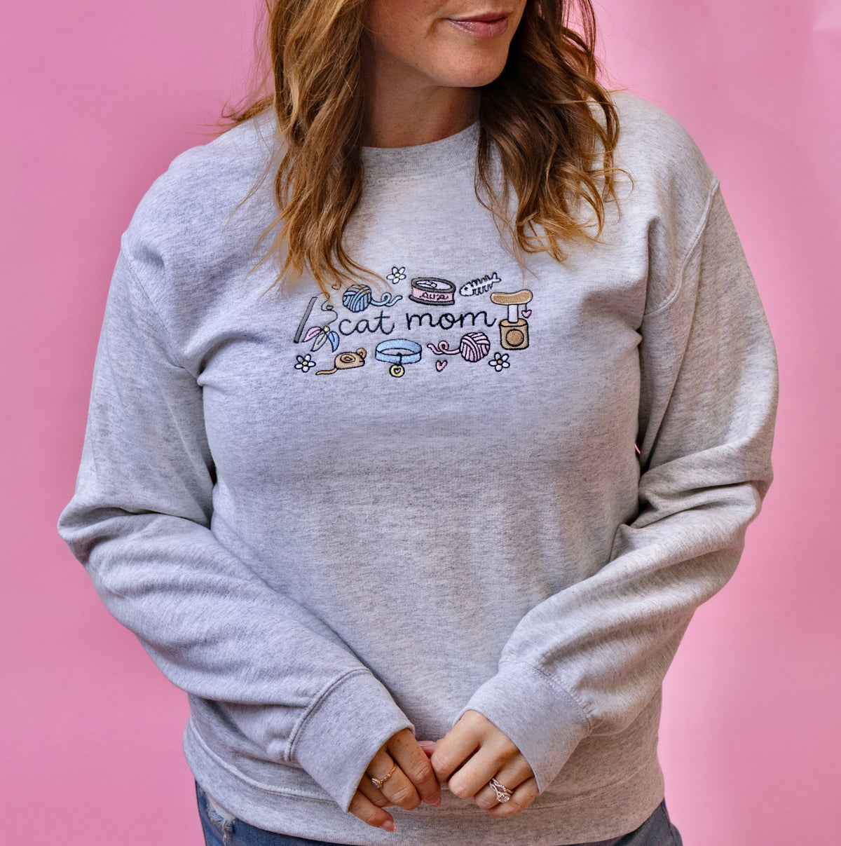 Cat Mom Crewneck