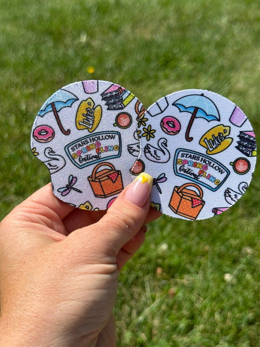 Stars Hollow Car Coaster