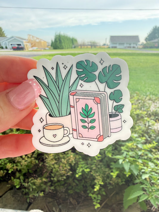 Plants & Books Badge Reel