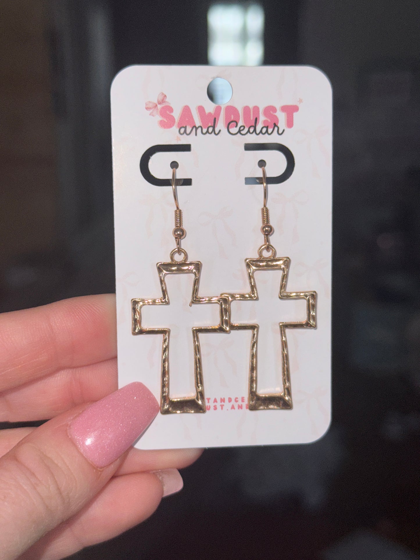 Golden Faith Earrings