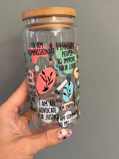 Social Worker Daily Affirmations *double sided