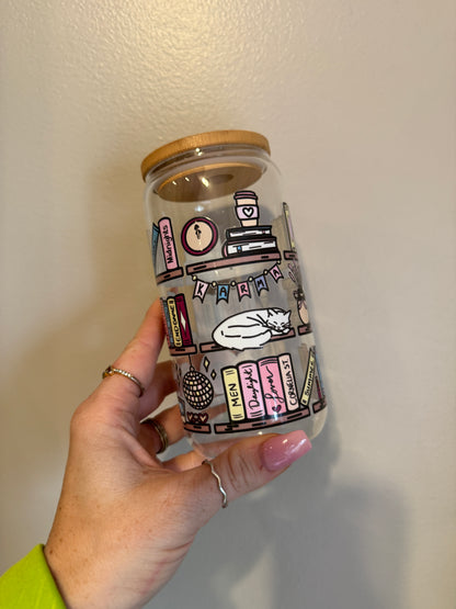 Taylor Swift Bookshelf Cup