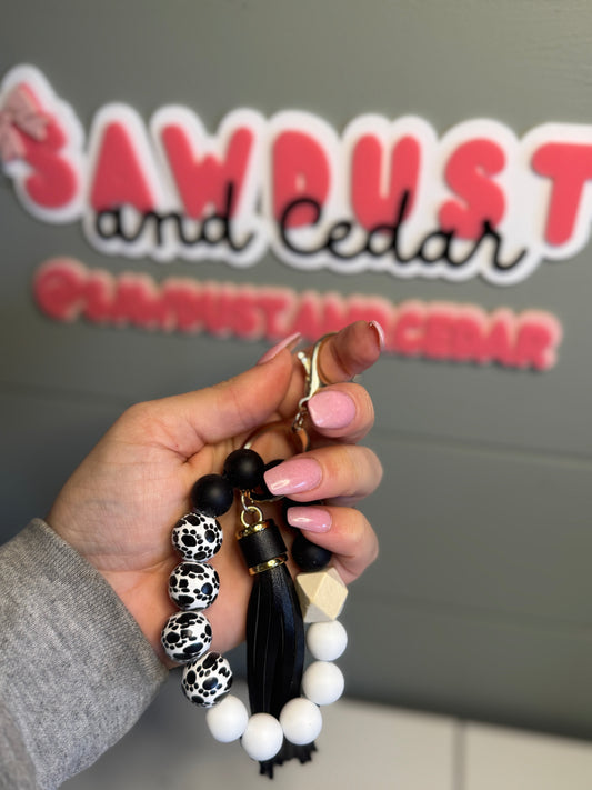 Dalmation Wristlet