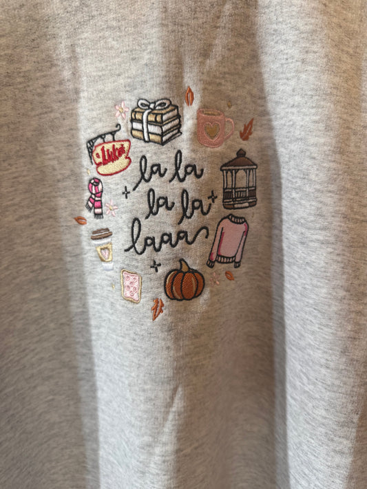 Stars Hollow Fall Embroidered Crewneck