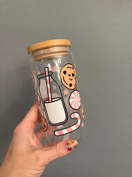 Milk and Cookies Pink