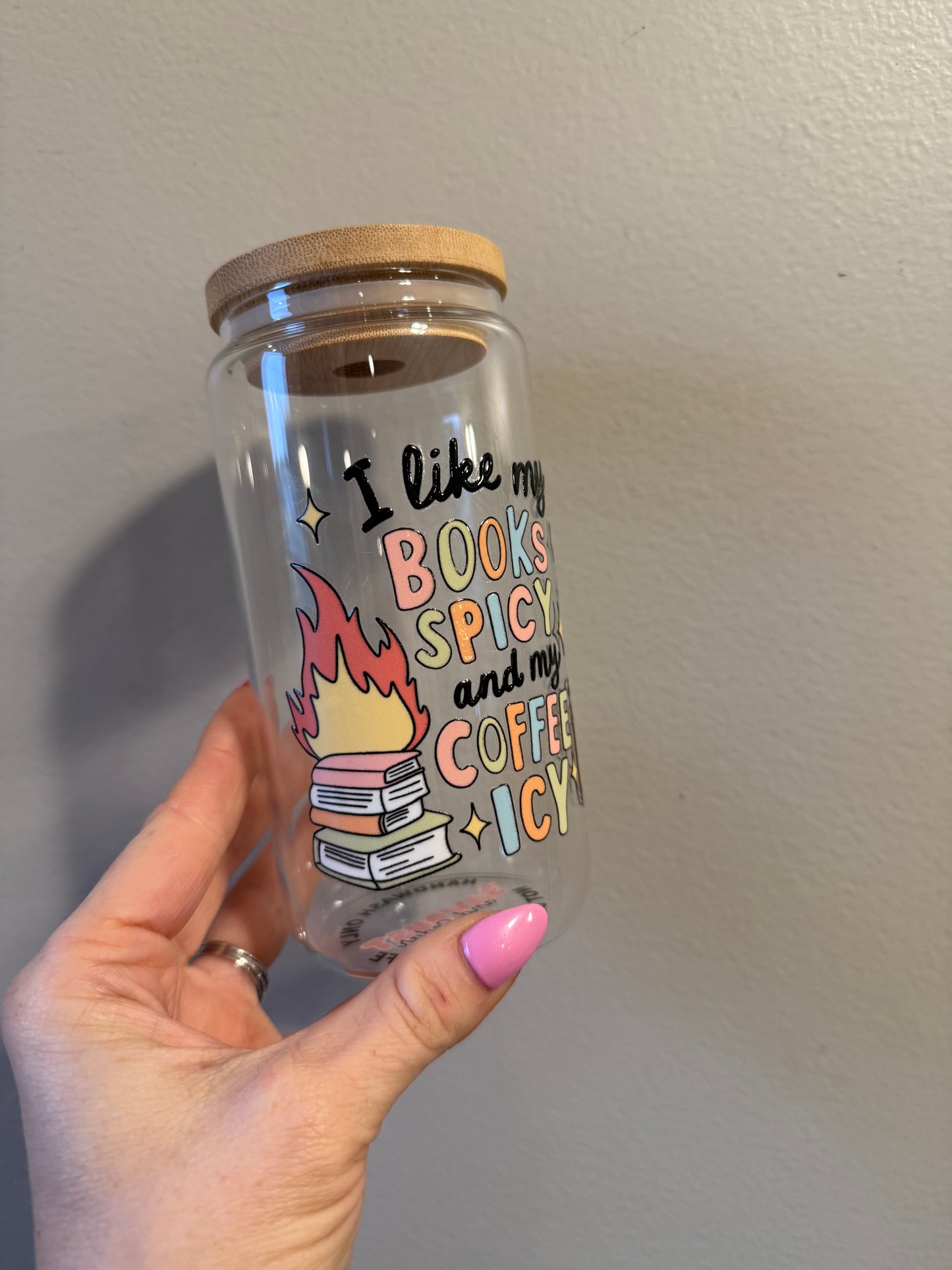 I like my book spicy in my coffee icy