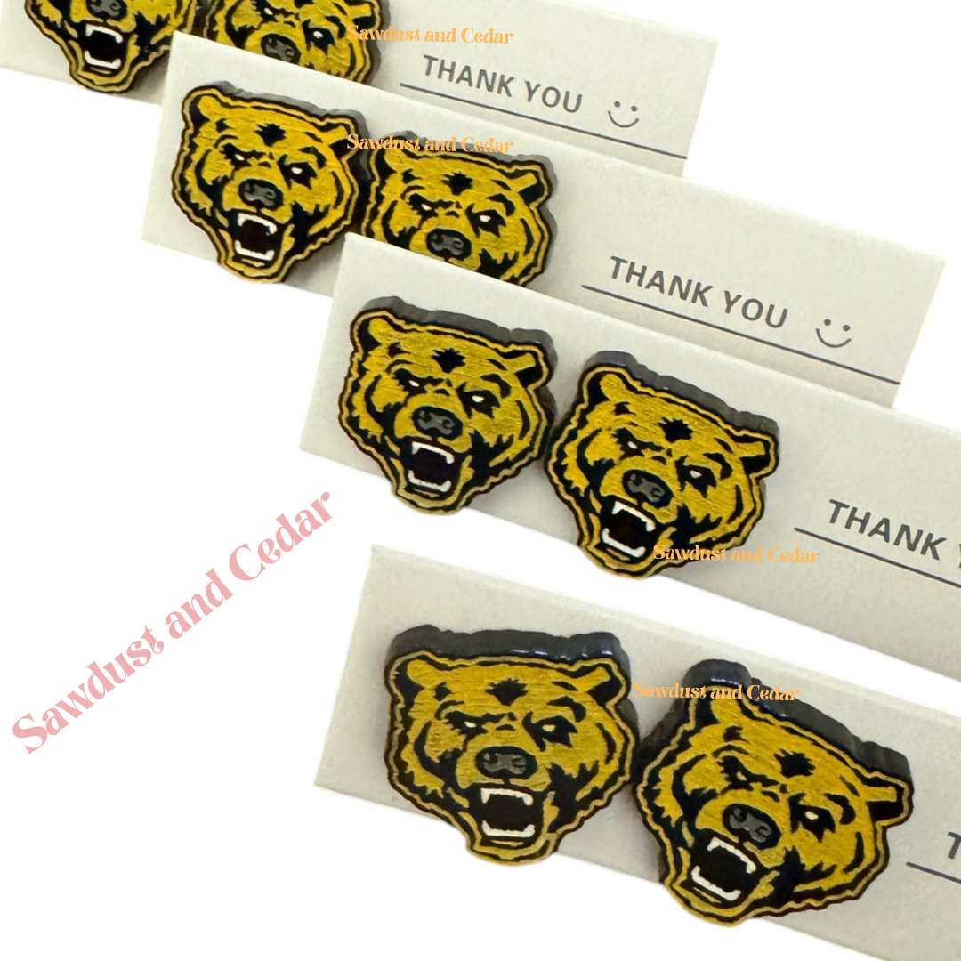 Hand-Painted Acrylic Spirit Earrings – Custom Pride Jewelry
