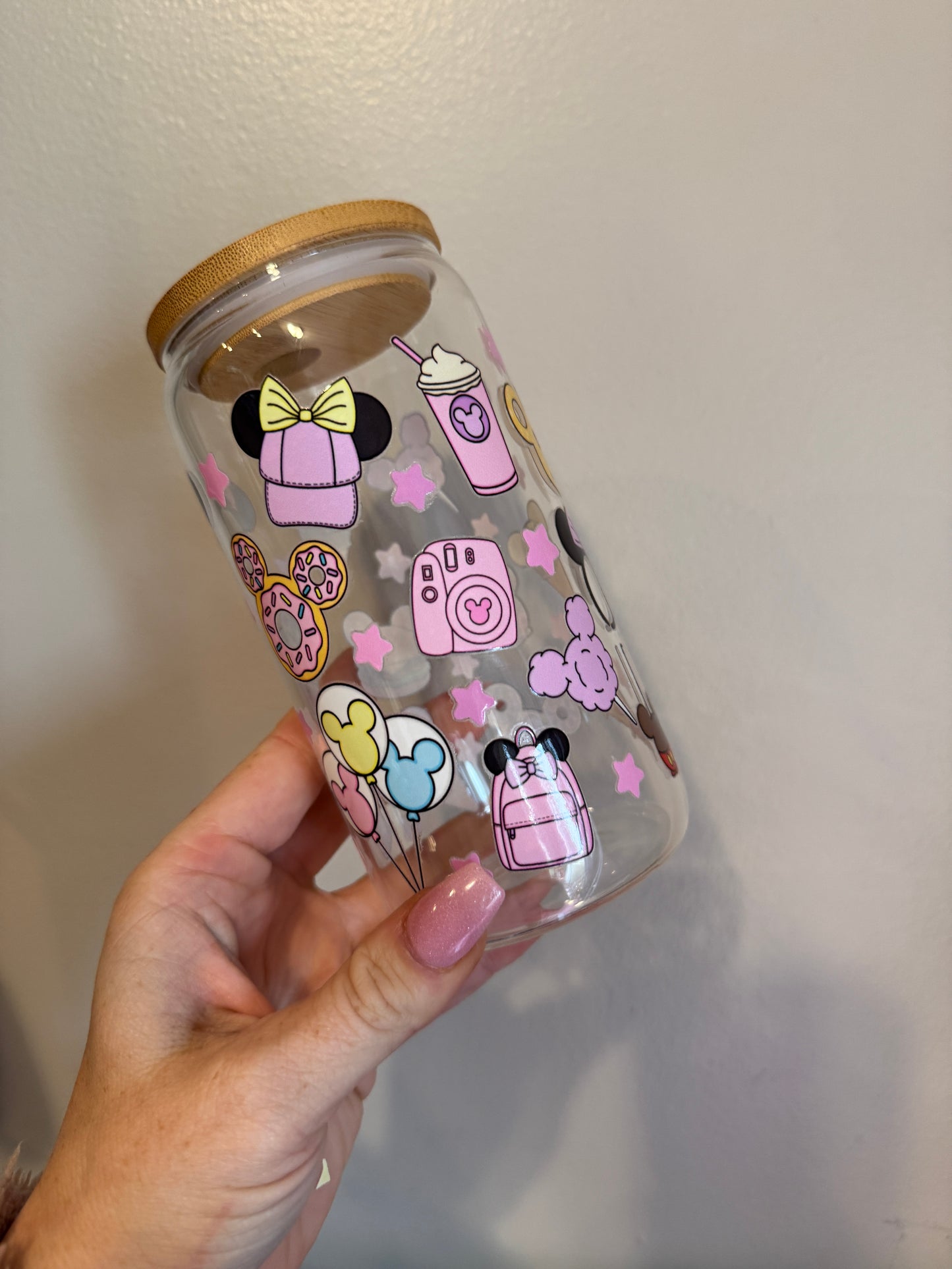 Magical Park Treats Glass Cup