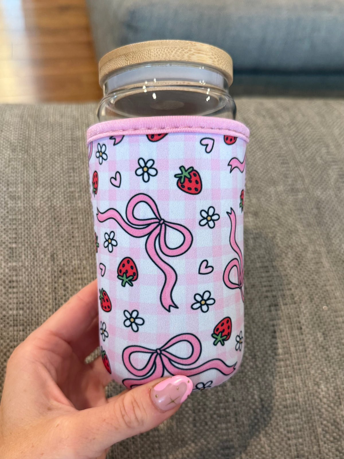 Strawberry Cup Sleeve