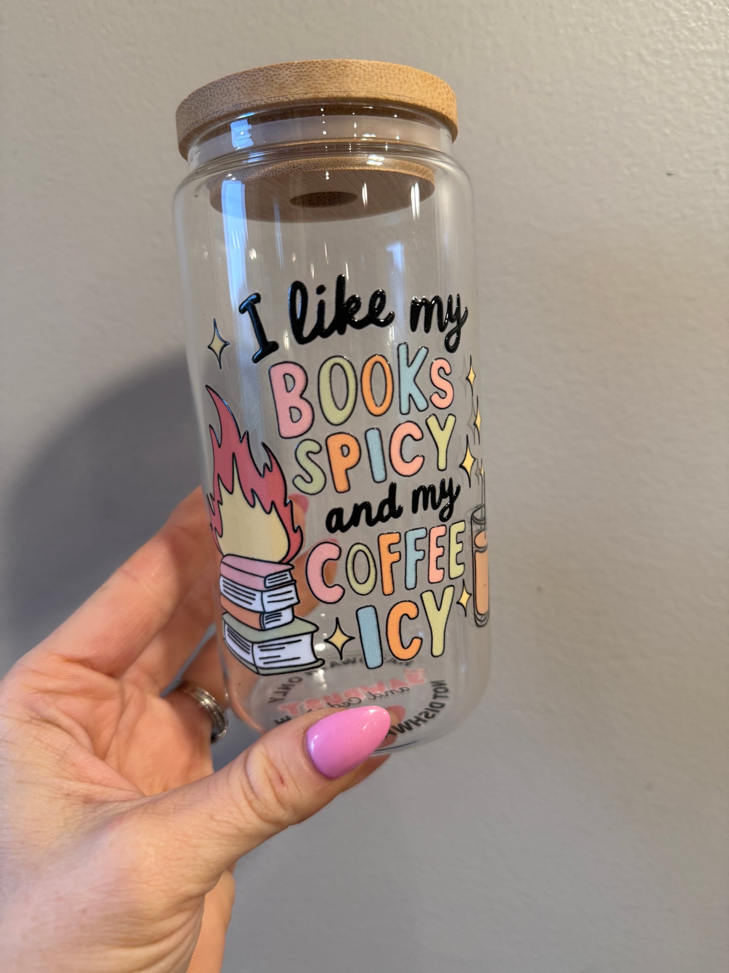 I like my book spicy in my coffee icy