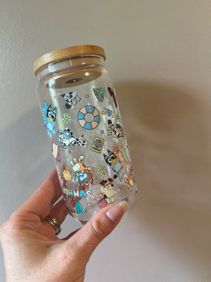 Bluey Glass